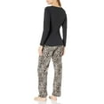 thumbnail image 2 of Cherokee Womens Pajamas, 2 Piece Shirt and Pants Set, Soft Cotton Blend, 2 of 4
