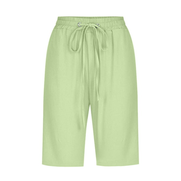 Pantalón Vaquero Corto Mujer Shorts De Mujer Cintura Alta - Main Image