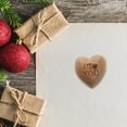 thumbnail image 2 of LEORX Heart Table Decoration Light Brown Wood Heart Ornament 1Pack 1.26X1.26X0.79 In, 2 of 5