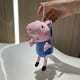 thumbnail image 4 of Peppa Pig-muñeco de peluche de peppa Pig para niño y niña, juguete auténtico de 19cm con oso de peluche, George, dinosaurio, papá, mammy, regalo de cumpleaños, 4 of 5