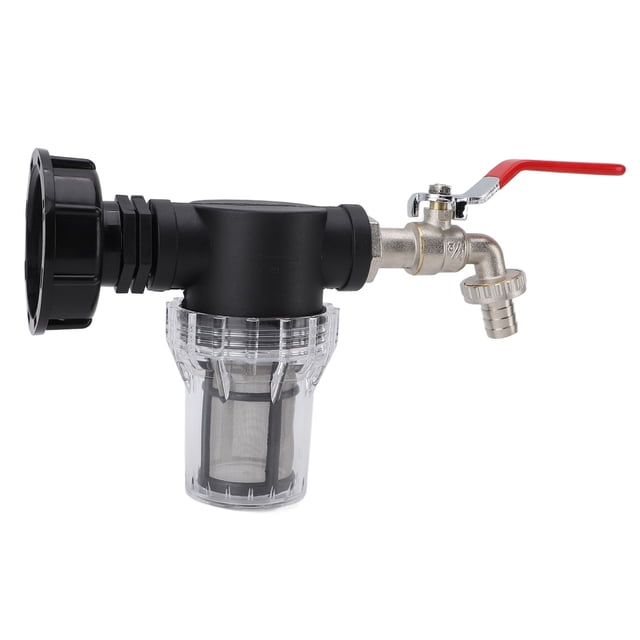 Conector De Filtro De Tanque IBC, Conector De Barril De Tonelada Resistente, Sellado Universal, Fácil De Instalar, Multifunción, Ligero Para Jardín