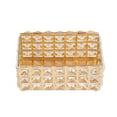 thumbnail image 2 of Porta pañuelos multifuncional, diseño moderno, exquisito, resistente y duradero, dorado, 2 of 14