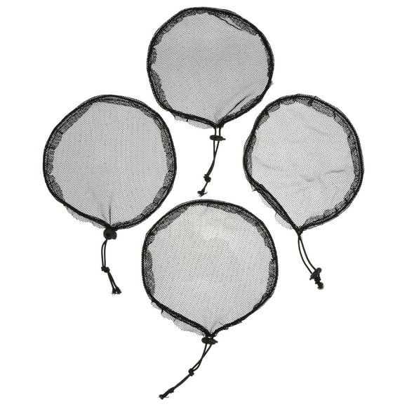 4pcs Pasaje de cola de caballo Heads Elástico Hair Bun Sostener el pelo Accesorios de peluca simple