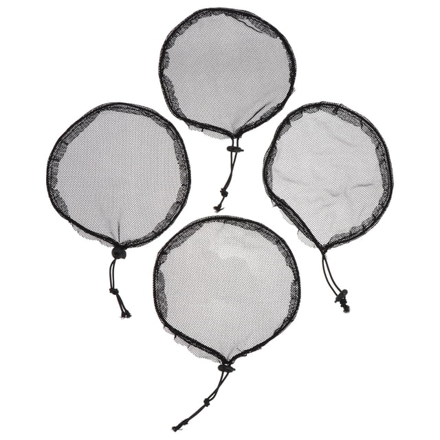 MasteelfCA 4Pcs Ponytail Hairnets Elastic Hair Bun Holding Hairnet Simple Wig Accessories