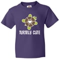 thumbnail image 3 of Inktastic Turtley Cute Girl Turtle Youth T-Shirt, 3 of 5