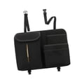 thumbnail image 2 of Organizador de asiento trasero para coche, porta pañuelos, multifuncional, para mantener el coche ordenado, liberación rápida Negro, 2 of 9