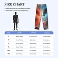 thumbnail image 4 of Gukieu Red And Blue Sky Dragon Print Men's Home Trousers, Elastic Drawstring Home Pajamas Clothing Suitable for Adult Men-3X-Large, 4 of 6
