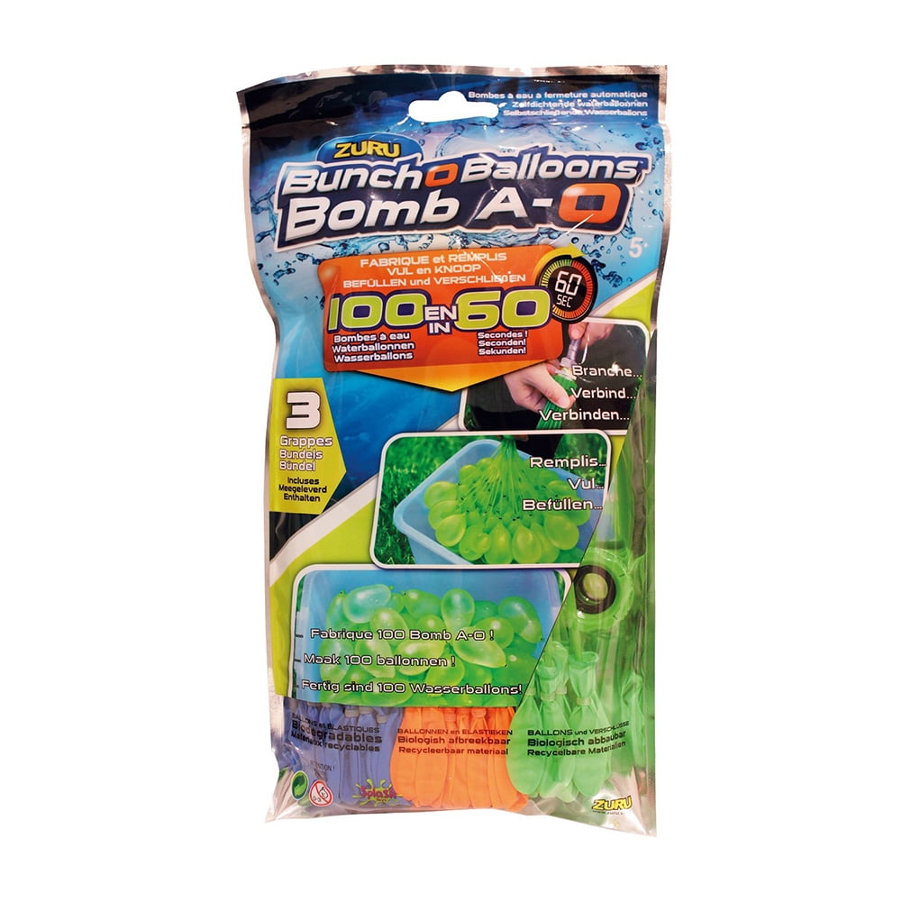 Slink Vertrouwelijk Klassiek greenhome 100Pcs 3 Bunches Fast Filled Water Balloon Kids Summer Party  Outdoor Gaming Toy - Walmart.com