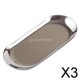 thumbnail image 1 of 3x Organizador Ovalado de Bandejas de Tocador de Material Acero Inoxidable, de Almacenamiento de Anillos, Bandeja de Té, para Guardar Pequeñas Joyas, 3 piezas, 1 of 10