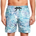 thumbnail image 1 of Men's Beach Swim Trunks Tropical Swimsuit Underwear Board Shorts with Pocket, 1 of 2
