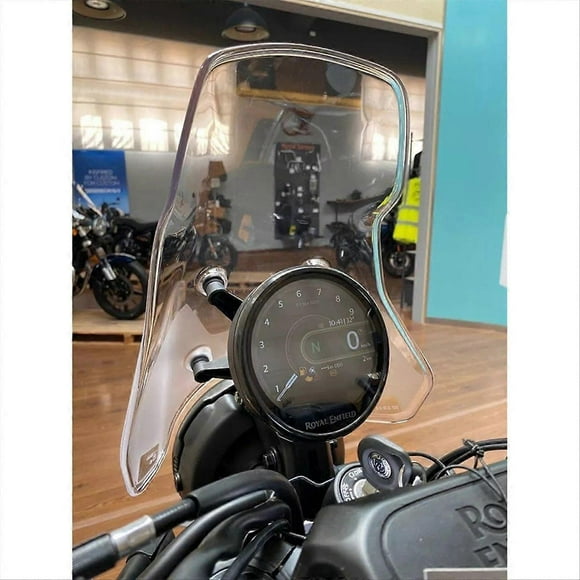 Windshield Wind Screen Deflector for Himalayan 450 Transparent