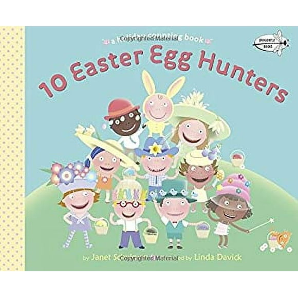 Pre-Owned 10 Easter Egg Hunters : A Holiday Counting Book 9780553507843
