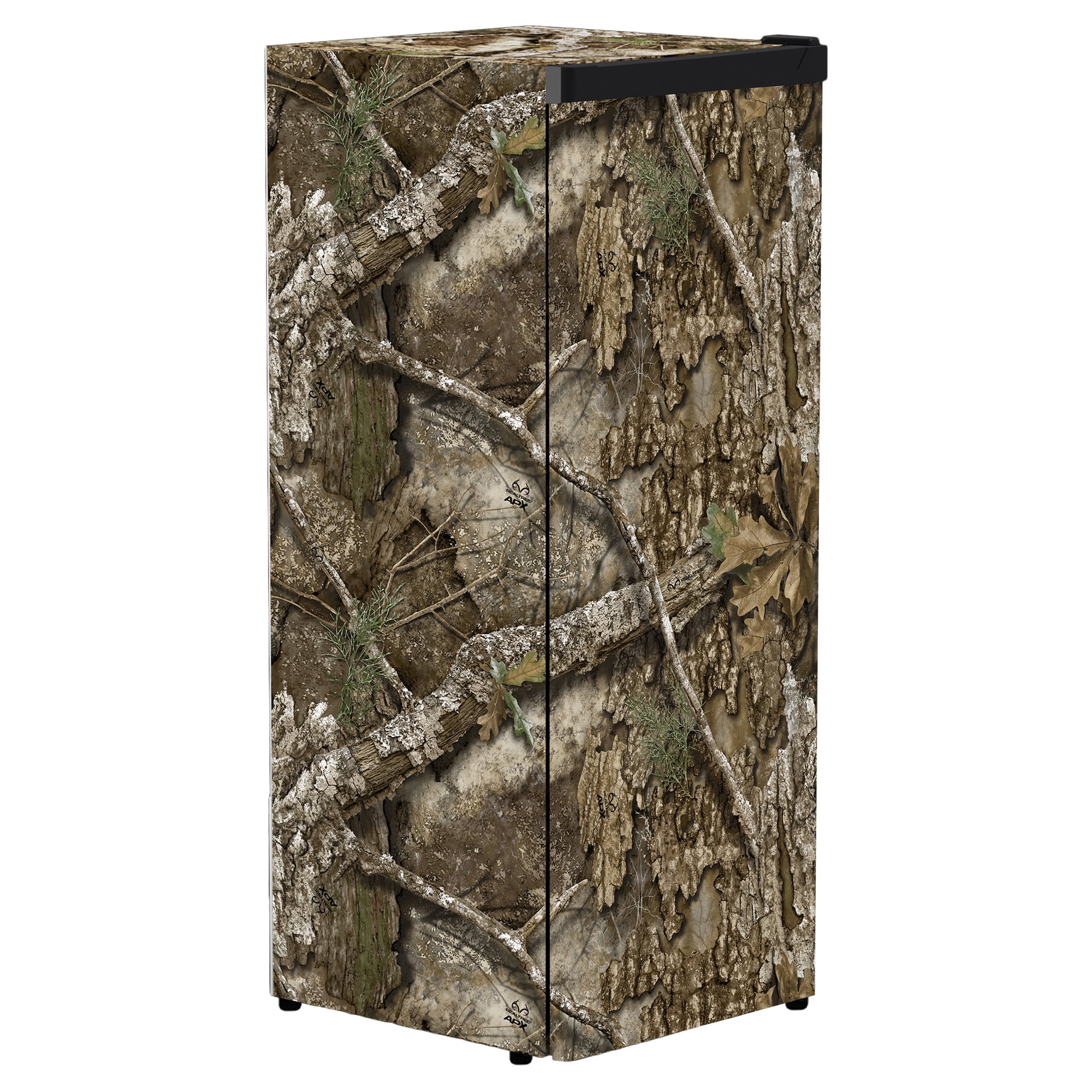 Realtree 7 Cu Ft Upright Freezer, Camouflage, Manual Defrost, for Garage, Hunting, and Game Meat Storage