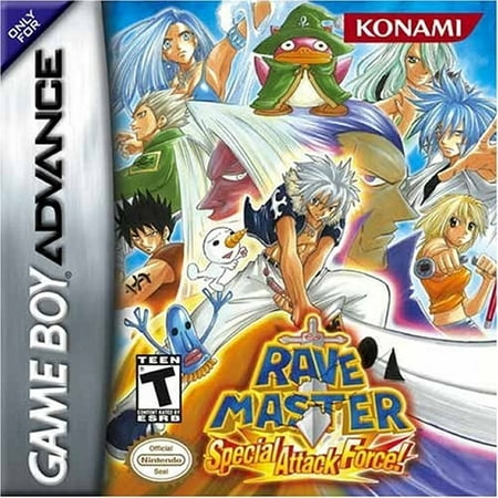 Rave Master: Special Attack Force GBA (Best Shooting Games For Gba)