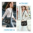 thumbnail image 6 of URSOFINE Women's Crossbody Bag Lightweight Ladies Travel Shoulder Messenger Bag with Adjustable Strap & Multiple Pockets Soft Across Bag Purse for Everyday Use (15+), 6 of 8