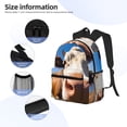 thumbnail image 3 of Balery Blue Sky Meadow Cute Cow Mochila para Mujeres y Hombres, Mochila Ligera Casual para Viajes, Mochila Clásica Básica para la Universidad, 3 of 6