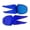 Blue, variant on Uncle Josh Bait Company 2.5" Imitator Pork Frog Fishing Lure, 3 Count
