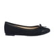 thumbnail image 2 of Zapato Mujer De Piso Flats Con Moño Cómodos Negro negro 23 Incógnita 109D13, 2 of 7