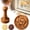 B-1PCS, variant on America 250 Wooden Cookie Stamp,Us 250 Wooden Cookie Stamp for DIY Cookies Fondant and Clay