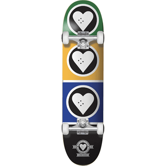 Heartagram Squad Complete Skateboard 7.5 Brazil