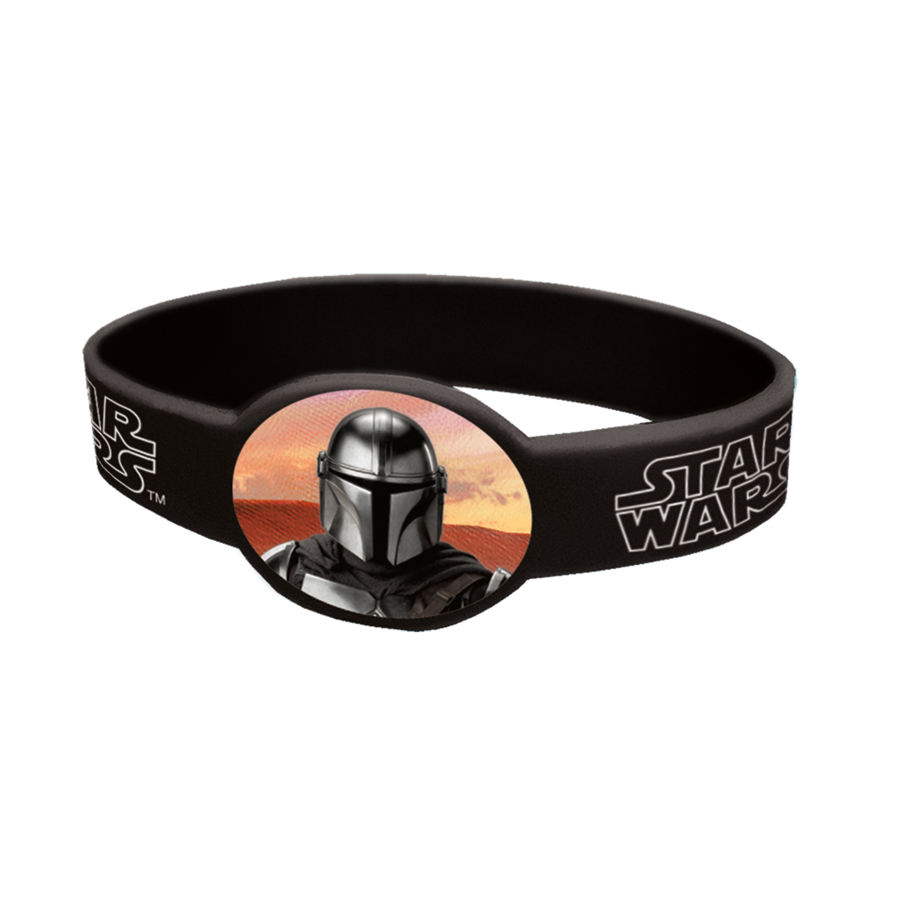 (4 pack) Rubber Star Wars The Mandalorian The Child Baby Yoda Bracelet Party Favors, 4ct