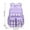 Purple, variant on Womens Lightweight Backpack,18.1 Inch Cute Bowknot Daypack,Waterproof Canvas Rucksack for Commute Travel Hiking