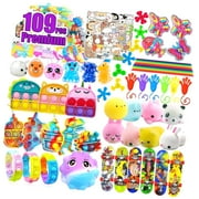 HYKE 109 PCS Premium Toys for ,Assortment Mini it Toys for All Ages ,Classroom Prizes,Treasure Chest, Prize Box Toys, Goody Bag Fillers,Carnival Prizes for Boys Girls 4-10
