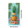 thumbnail image 2 of Pineapple Sunglasses Tropical Flamingo Banner for Summer Party Beach Decor Hawaiian Luau, 2 of 7