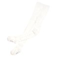 thumbnail image 1 of Le Chic Girl's Cable Tights White, Sizes 3-12 - 98/3, 1 of 1