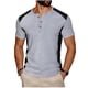 thumbnail image 1 of Top de Manga Corta Deportes de Carrera Elástica Casual de los Hombres, Blusa de Cuello Redondo para Entrenamientos de Gimnasio Y Actividades Al Aire Libre, 1 of 6
