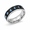 Black, variant on Men’s Eclipse Inspired Spinner Ring Stainless Steel Rotating Celestial Band With Outer Moving Design For Casual Wear Unique Gift For Him