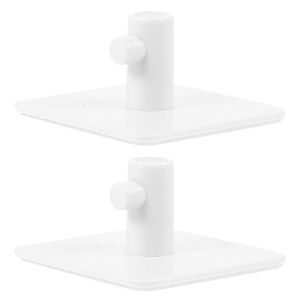DECORNIJIA 2Pcs Stand Mixer Attachment Holder Storing Flat Hook for Kitchen Organizer Home Kitchen Use