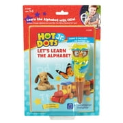 Educational Insights Hot Dots Jr. Let's Learn the Alphabet Interactive Preschool Book & Pen Set, 30 Activities, Educational Learning Toy, Boys & Girls Ages 3, 4, 5+ Year Old