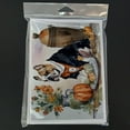 thumbnail image 3 of English Bulldog Fall Kitchen Pumpkins Greeting Cards and Envelopes Pack of 8 7 in x 5 in, 3 of 3