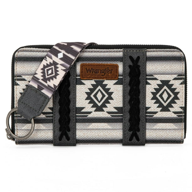Monedero tipo cartera Wrangler Western Aztec Clutch para mujer