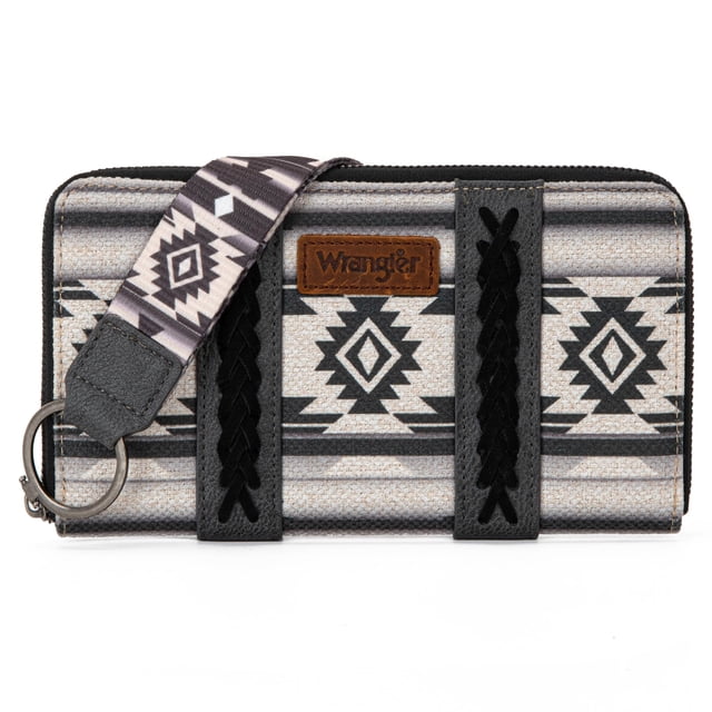 Monedero tipo cartera Wrangler Western Aztec Clutch para mujer
