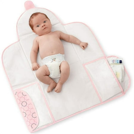 Kiddopotamus Dlx Changeaway Pad, Pink