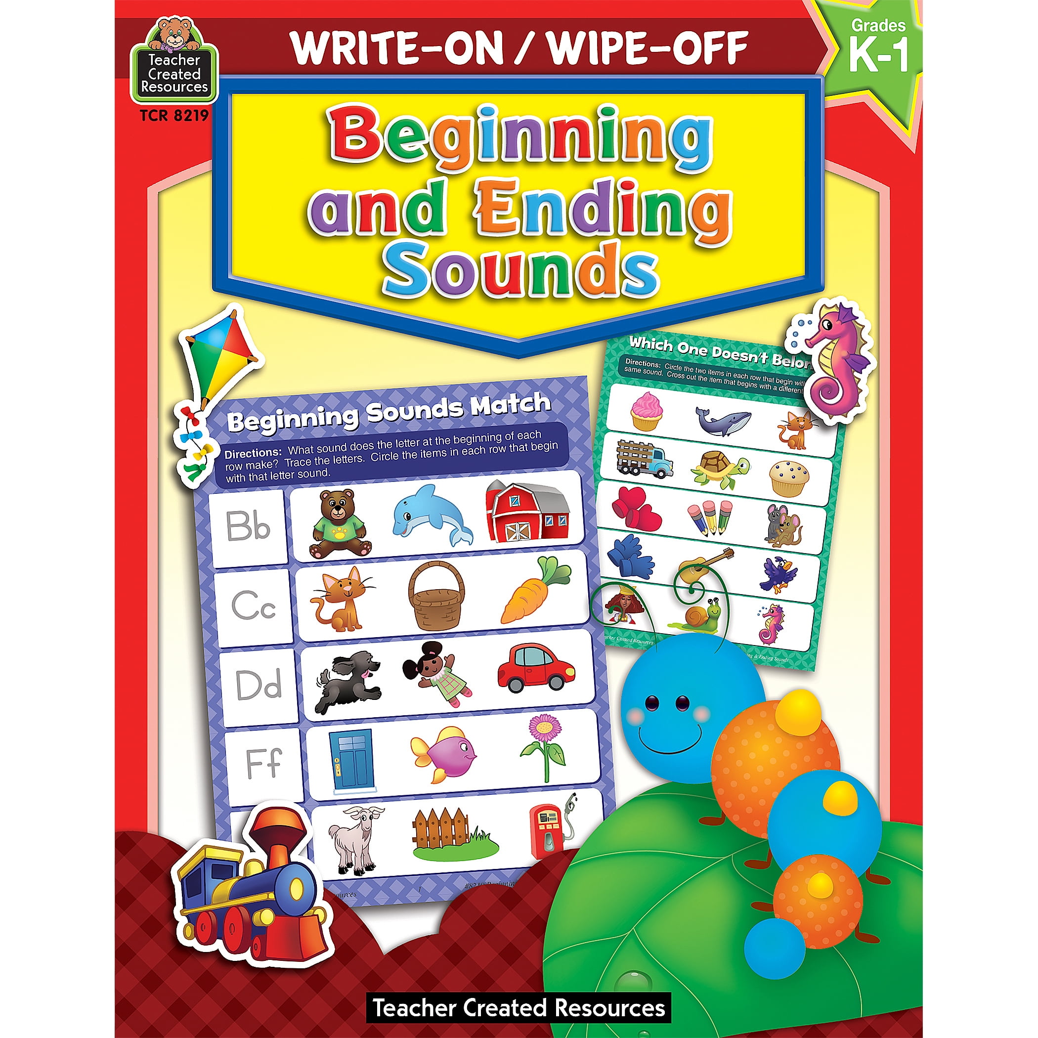 Teacher Created Resources Early Learning Essentials Write & Wipe Activity Book Kit  Literacy, Math, and Fine Motor Skills