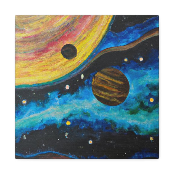 Pluto's Mythical Realms - Canvas