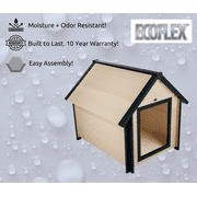 New Age Pet ECOFLEX Bunk Style Dog House, Large, Weather Resistant Easy to Clean