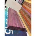 thumbnail image 4 of Stumps Custom Wood purple heart cutting board blanks hardwood cutting board lathe blanks exotic wood pen turning wood lumber boards - 12 Inches L x 1.75 Inches W (Pack of 19 ), 4 of 5