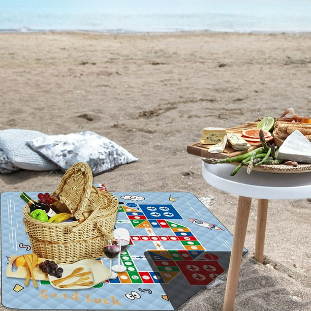LSLJS Extra Large Picnic Outdoor Blanket Waterproof Foldable Picnic Mat Multipurpose Indoor Outdoor Play Mat for Kids Picnic Blanket for Beach