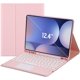 thumbnail image 1 of Funda con teclado táctil para Samsung Galaxy Tab S10+ Plus/ S9 FE Plus/Galaxy Tab S9+ Plus de 12,4", con portalápices - Teclado Bluetooth táctil magnéticamente desmontable, 1 of 7