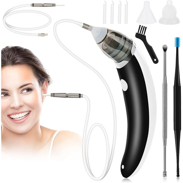 Ear Wax Vacuum Removal, Strong Suction Earwax Sucker 5 Levels Electric