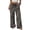 Leopard print, variant on Wide Leg Pants for Women Flowy Palazzo Drawstring Elastic Waist Trousers with Pockets Summer Beach Vacation Clothes