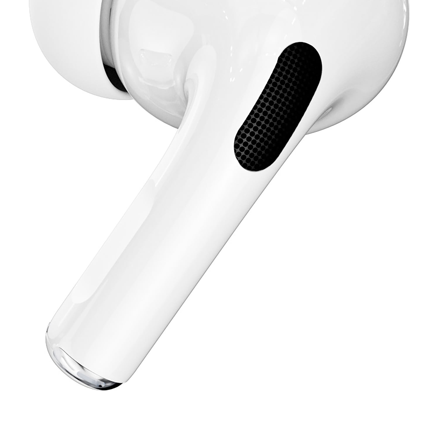 RCA WAVE-48 TWS Bluetooth In-Ear Earbuds with Mics, On-Ear Controls, ANC, Charging Case with Screen, up to 6 Hours Play Time , White