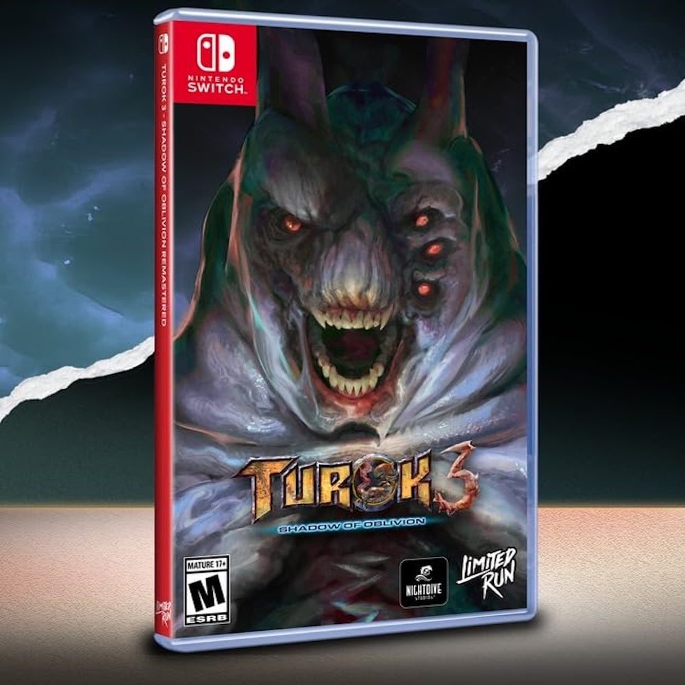 テュロック3 Turok 3 Shadow of Oblivion switch Turok 3 Shadow Of Oblivion Remastered (Limited Run Games