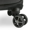 thumbnail image 5 of Brookstone Harbour 22" Softside Carry-on Expandable Spinner Luggage with Removable Toiletry Pouch, Dark Charcoal, 5 of 13