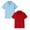 Blue 1PCS & Red 1PCS, variant on HICBEKETEA 2 Pack Boys' School Uniform Short Sleeve Polo Shirt Boys Polo Shirt School Uniform Polo Shirts for Boys Multiple Colors Kids Short Sleeve Polo