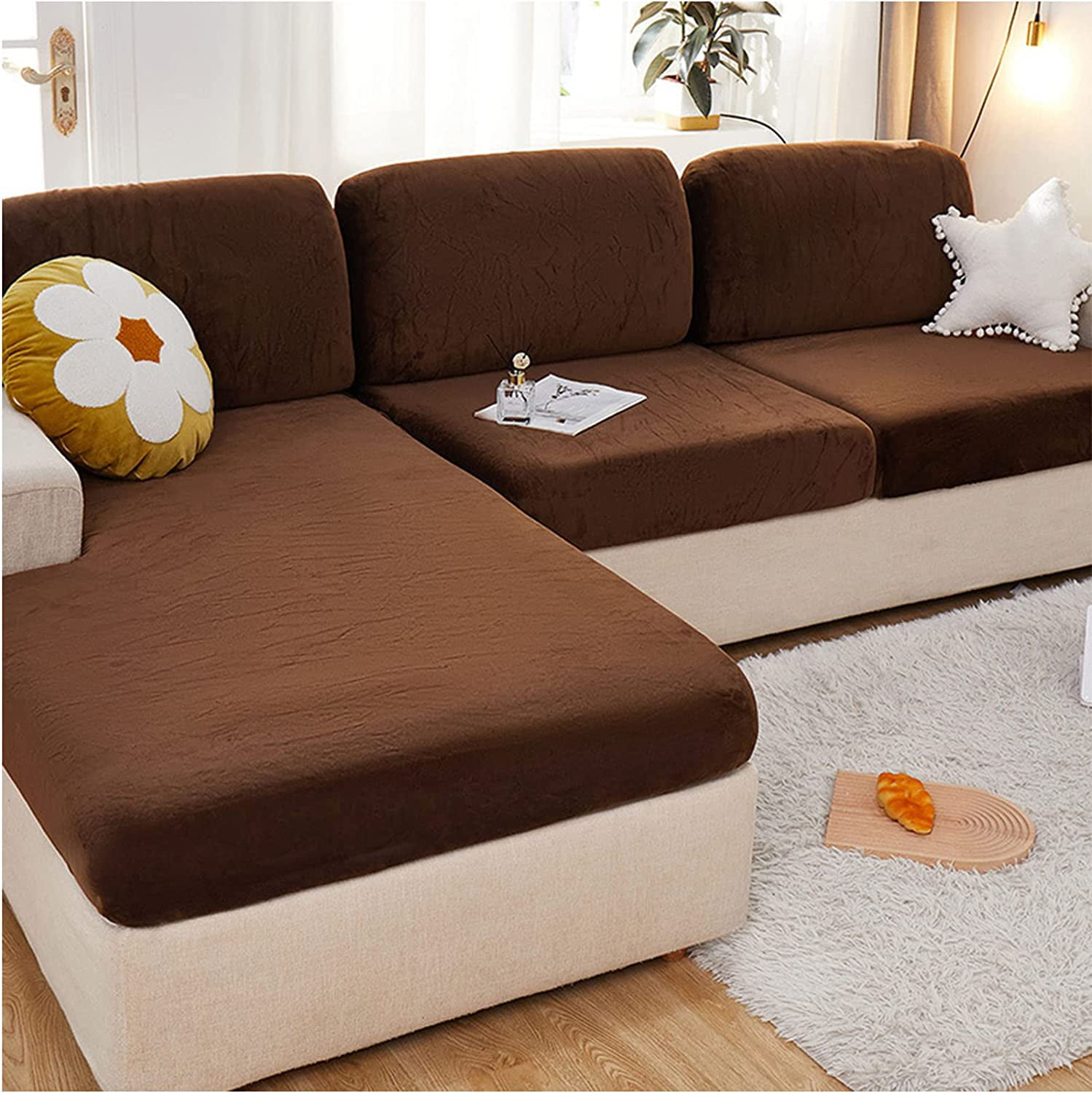Sofa Cover Couch Protector Seat Slipcover Stretch for Furniture Lounge Cushion 